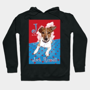 J is for Jack Russell Hoodie